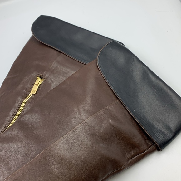 High heel leather boots. - Picture 6 of 6